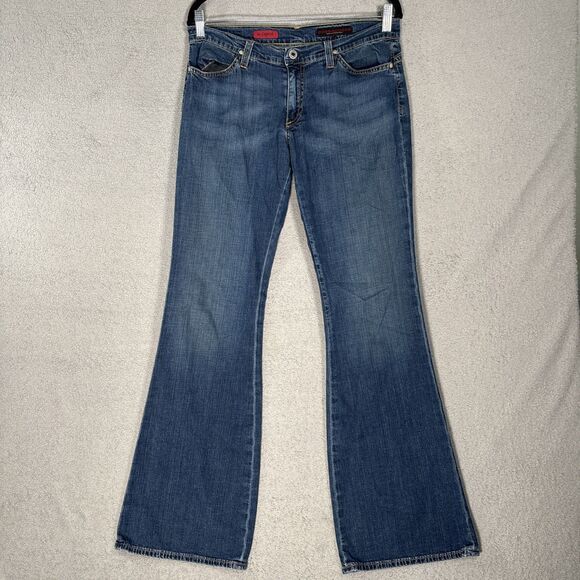 Adriano Goldschmied Jeans Womens Size 29R The Legend Flare USA Western Boho - Picture 1 of 15